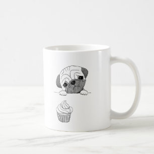 Tasse drôle mignonne d'amoureux des chiens de