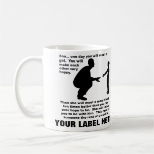 Tasse Drôle Personnalisable de Conseils Paternels