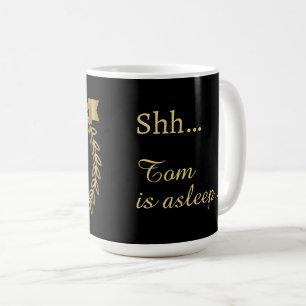 Tasse drôle personnalisée de champion de sieste (p