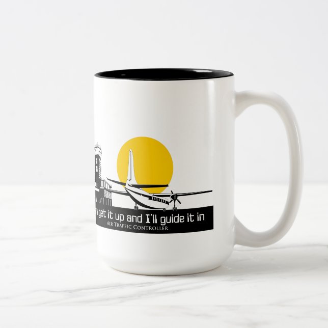Tasse drôle pour le contrôleur de la navigation (Droit)