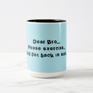 tasse drôle pour le frère