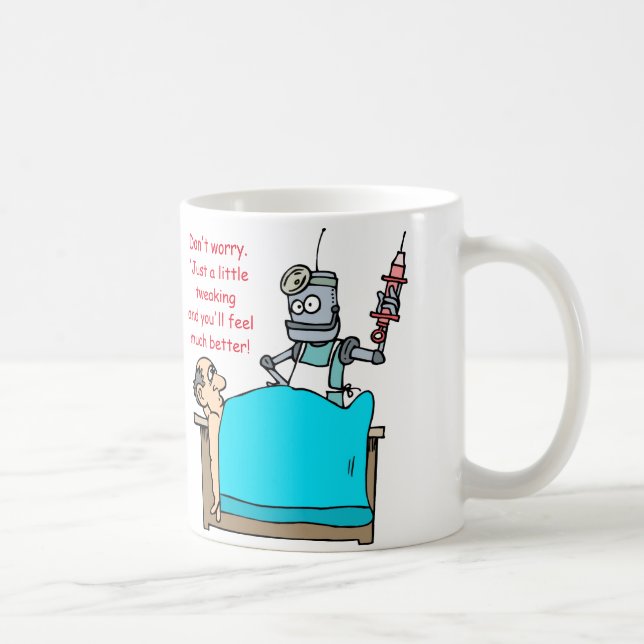 Tasse drôle pour les chirurgiens, DM, ou les (Droite)