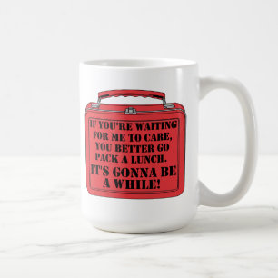Tasse Drôle "Prépare un Lunch"
