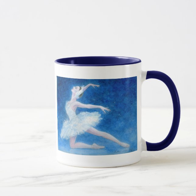 Tasse du ballet 2-Sided de lac swan (Droite)