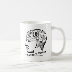Tasse du cerveau de l'acteur