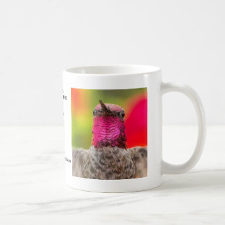 Tasse du colibri d'Anna masculine