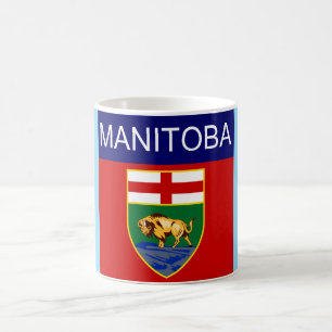 Tasse du drapeau du Manitoba