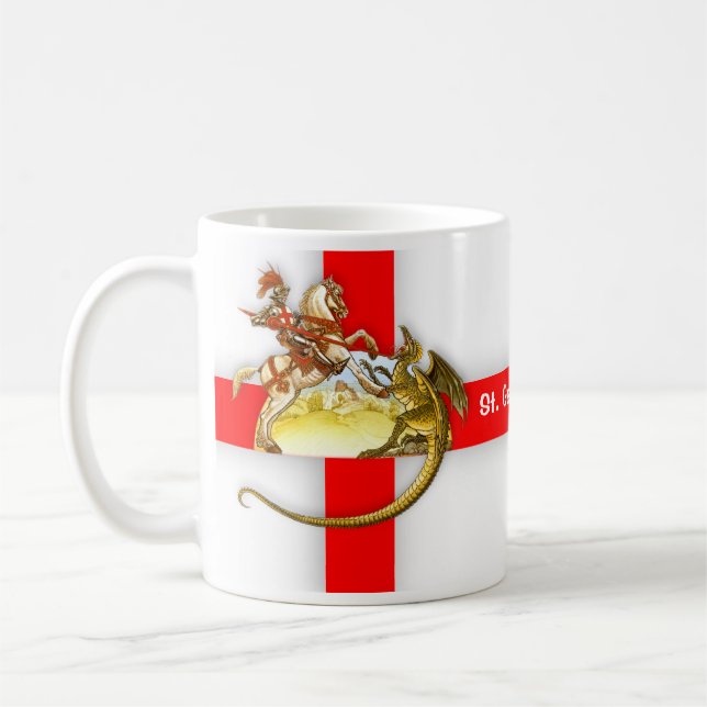 Tasse du jour de St George (Gauche)