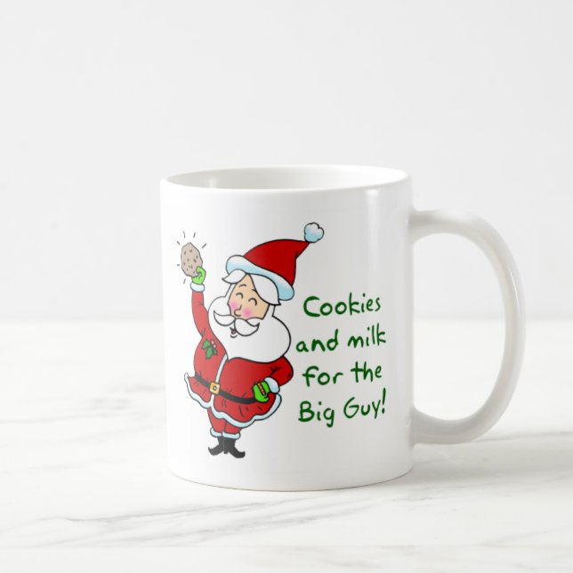 Tasse du lait de Père Noël (Droite)