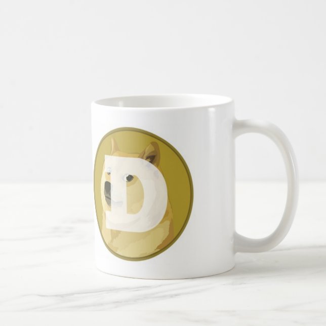 Tasse du logo 325ml de Dogecoin (Droite)