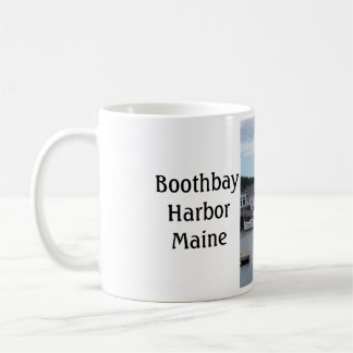 Tasse du Maine de port de Boothbay de "bord de