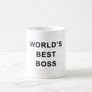 Tasse du meilleur patron du monde – Cadeau de bure