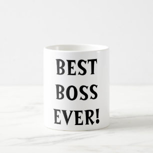 Tasse du "meilleur patron jamais"