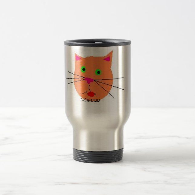 Tasse du Meow du chat (Centre)