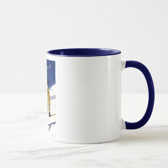 Tasse du neige soit/Skieur de La de Que grand (Droite)