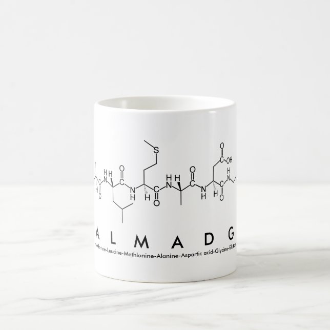 Tasse du nom du peptide Talmadge (Centre)