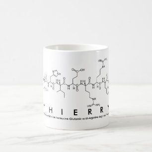 Tasse du nom du peptide Thierry