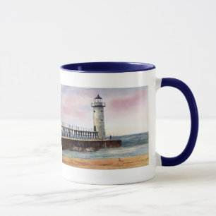 Tasse du nord de lumière de musoir de Manistee