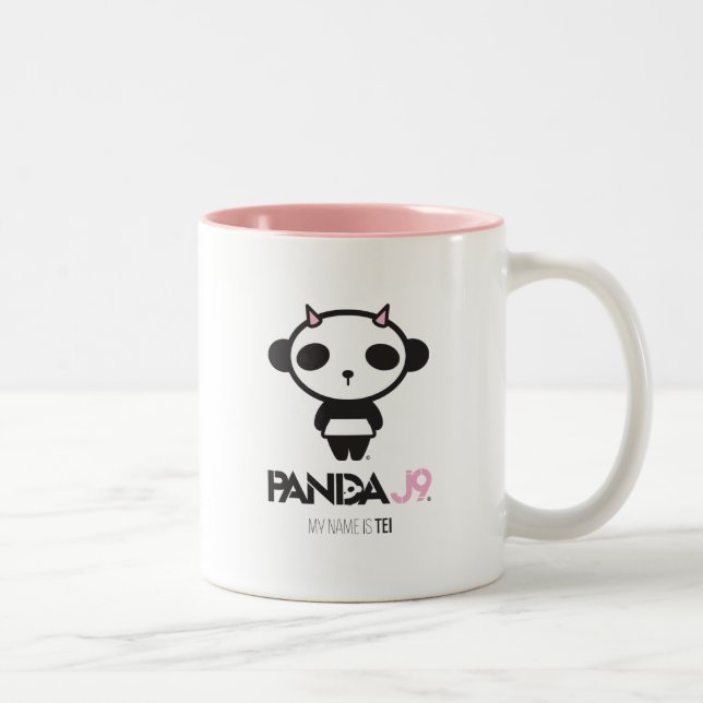 Tasse du PANDA J9/WHT&PNK/Tei (Droit)