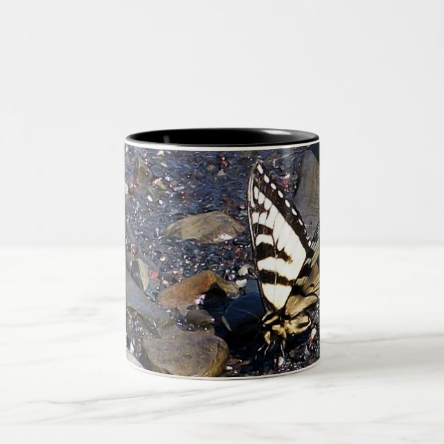 Tasse du papillon 1 de machaon de tigre (Centre)