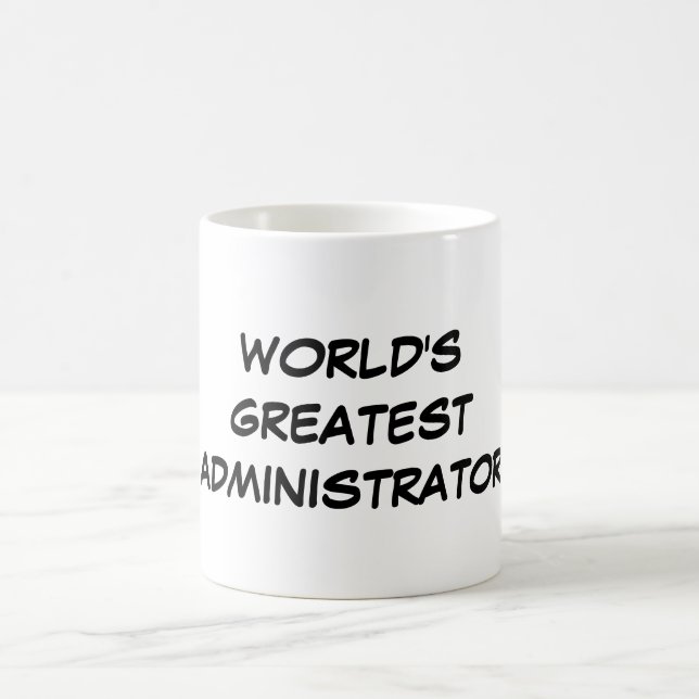 Tasse du plus grand "administrateur du monde" (Centre)