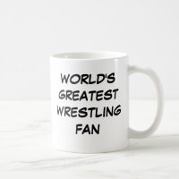 Tasse du plus grand "fan de lutte du monde"