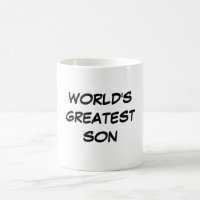 Tasse du plus grand "fils du monde"