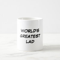 Tasse du plus grand "jeune homme du monde"
