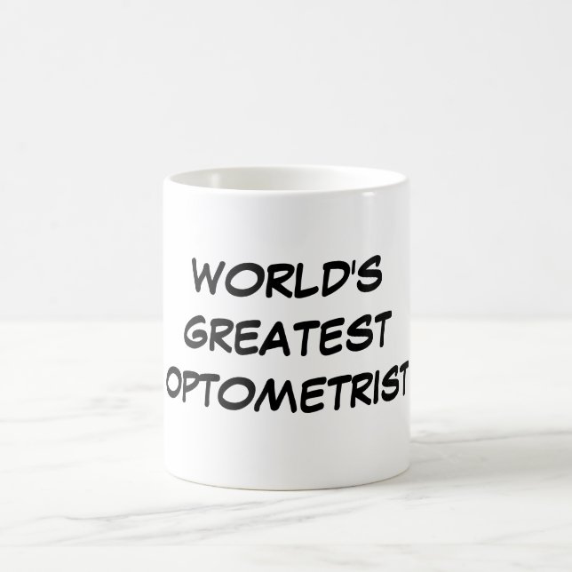Tasse du plus grand "optométriste du monde" (Centre)