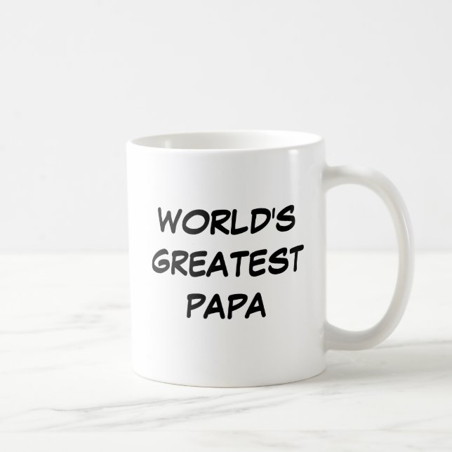 Tasse du plus grand "papa du monde" (Droite)