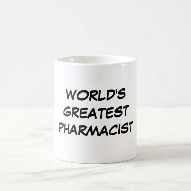 Tasse du plus grand "pharmacien du monde" (Centre)
