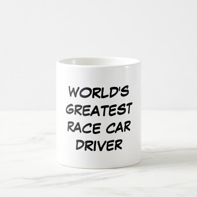 Tasse du plus grand "pilote de voiture de course (Centre)