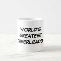 Tasse du plus grand "pom-pom girl du monde"