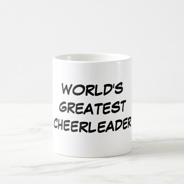 Tasse du plus grand "pom-pom girl du monde" (Centre)
