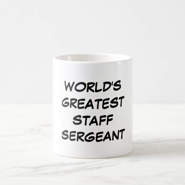 Tasse du plus grand "sergent-chef du monde" (Centre)