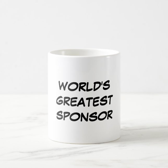 Tasse du plus grand "sponsor du monde" (Centre)