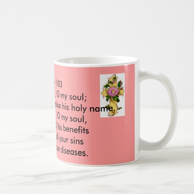Tasse du psaume 103 (Droite)