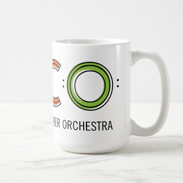 tasse du TACO 15oz - blanc (Droite)