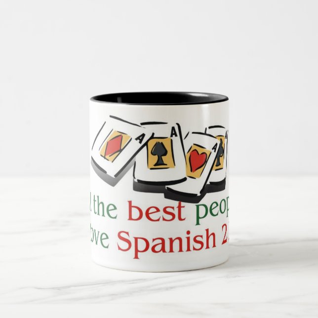 Tasse du ton de l'amant deux de l'Espagnol 21 (Centre)