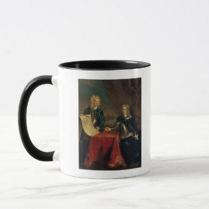 Tasse Duc de Marlborough discutant des plans