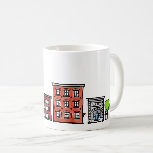 Tasse DUMBO Brooklyn (Devant droit)