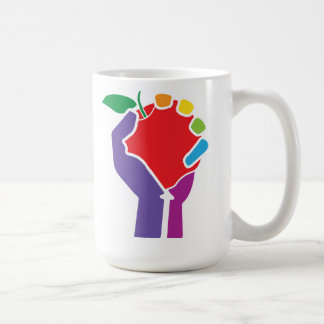 Tasse d'UniTee de professeur (arc-en-ciel)