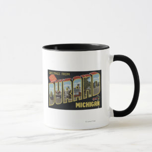 Tasse Durand, Michigan - Scènes de grandes lettres