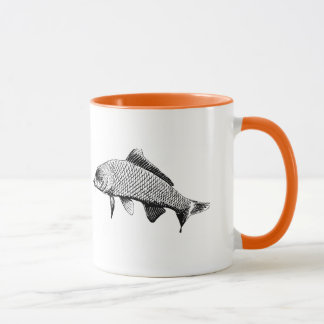 Tasse dyslexique de carpe