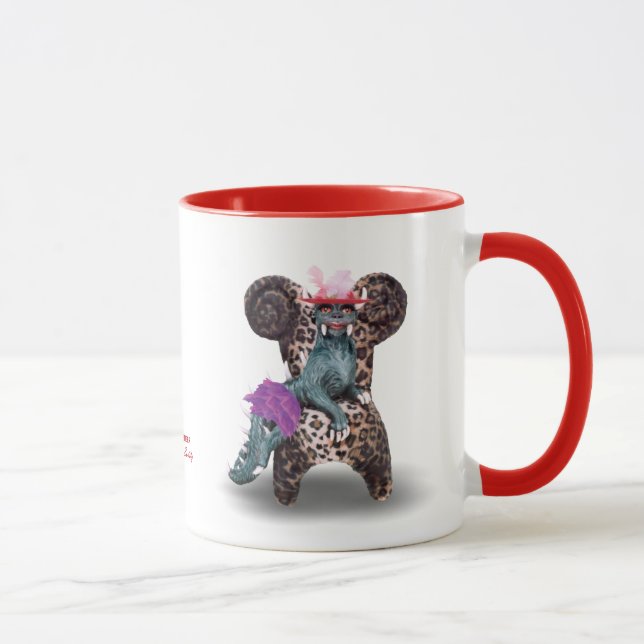 Tasse Écarlate Hodag (Droite)