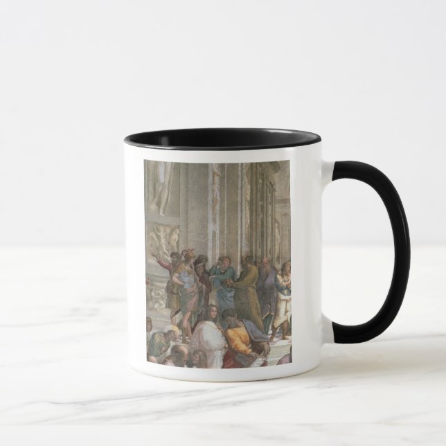 Tasse École d'Athènes, du della de strophe (Droite)