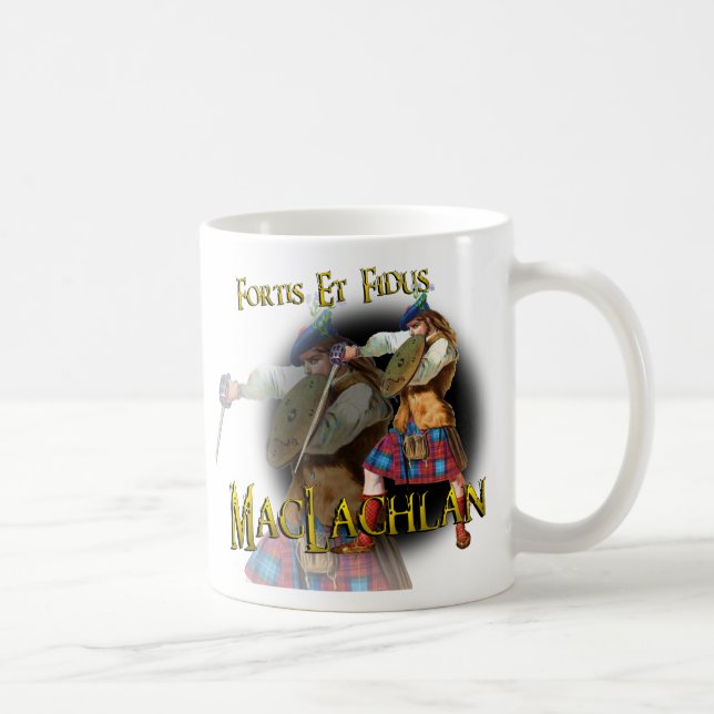Tasse écossaise de MacLachlan de clan vieille (Droite)