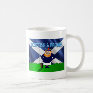 Tasse écossaise et fière de rugby