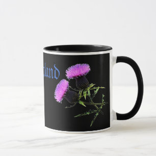 Tasse Écosse, le chardon la fleur nationale