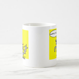 Tasse écrasée d'opossum